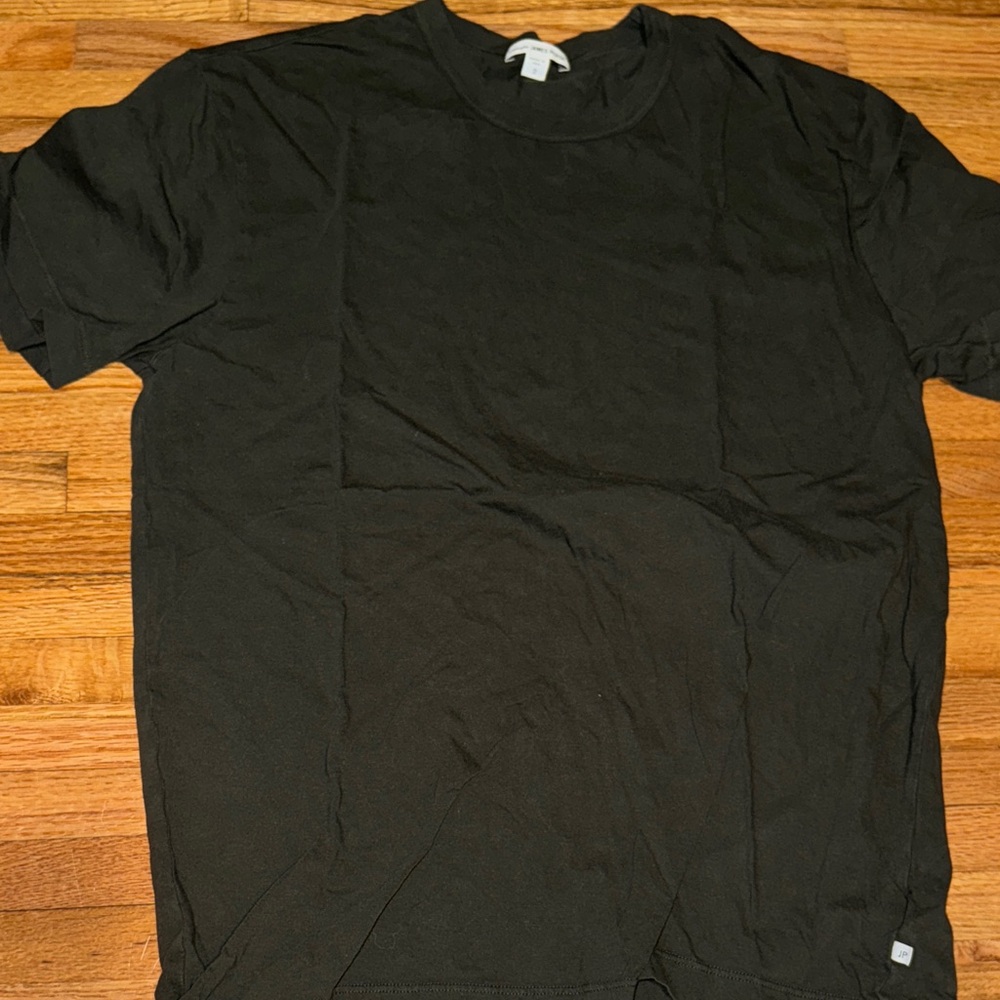 James Perse Black Short Sleeve Tee